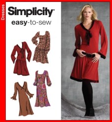 3556 EZ DROP WAIST OR A-LINE DRESS PATTERN 4-12